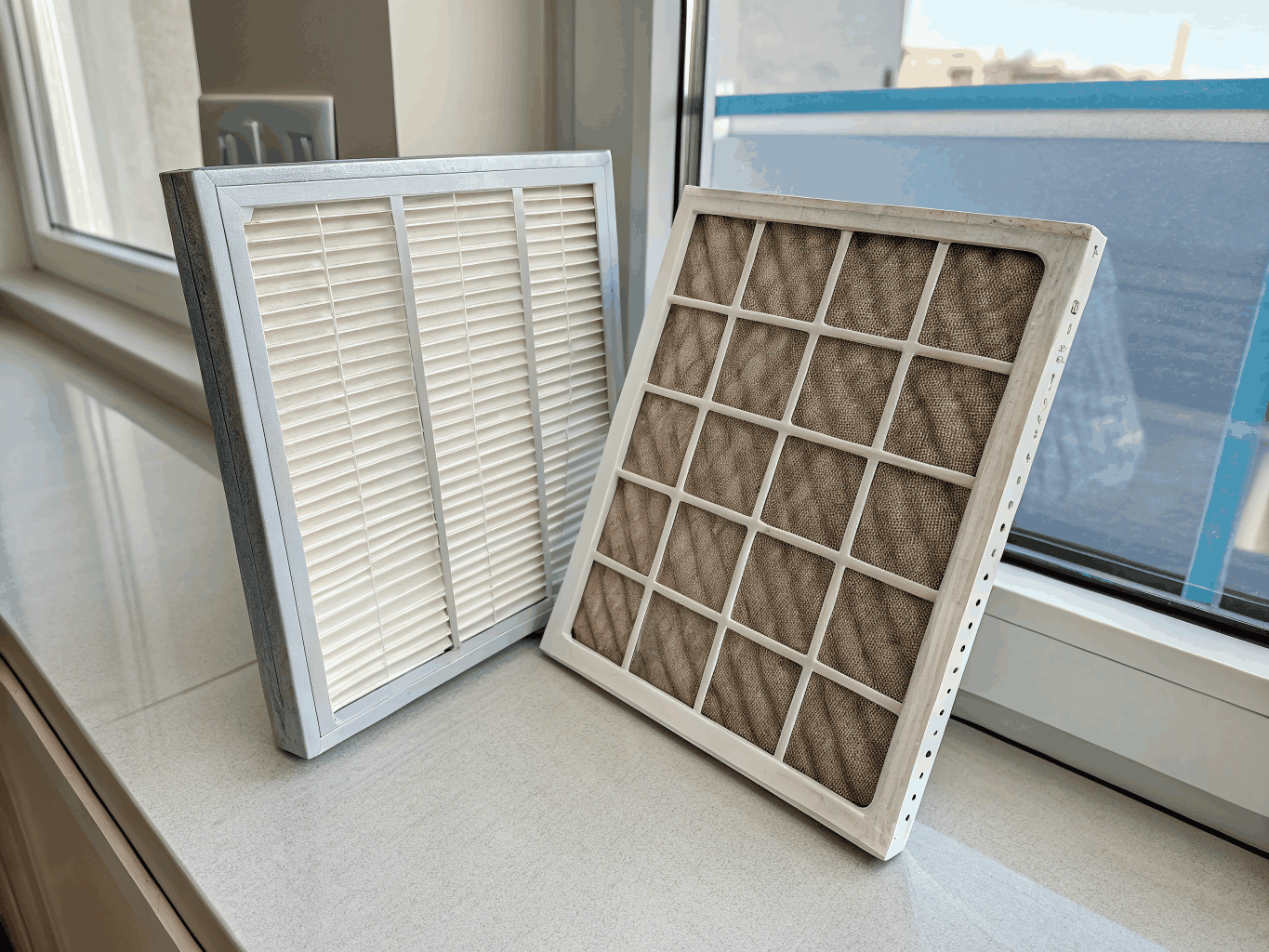 Marietta HVAC Pros air filter replacement box