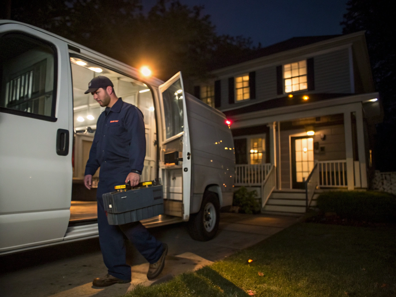 Marietta HVAC Pros service van ready for dispatch