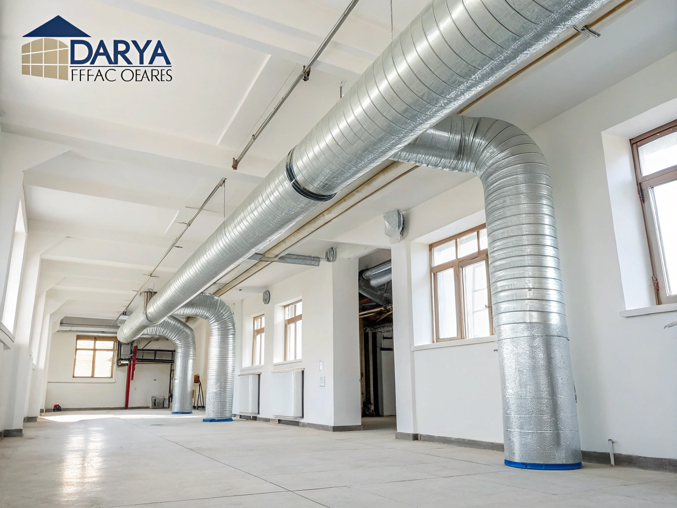 HVAC ductwork installation designed for humidity control in a Marietta home